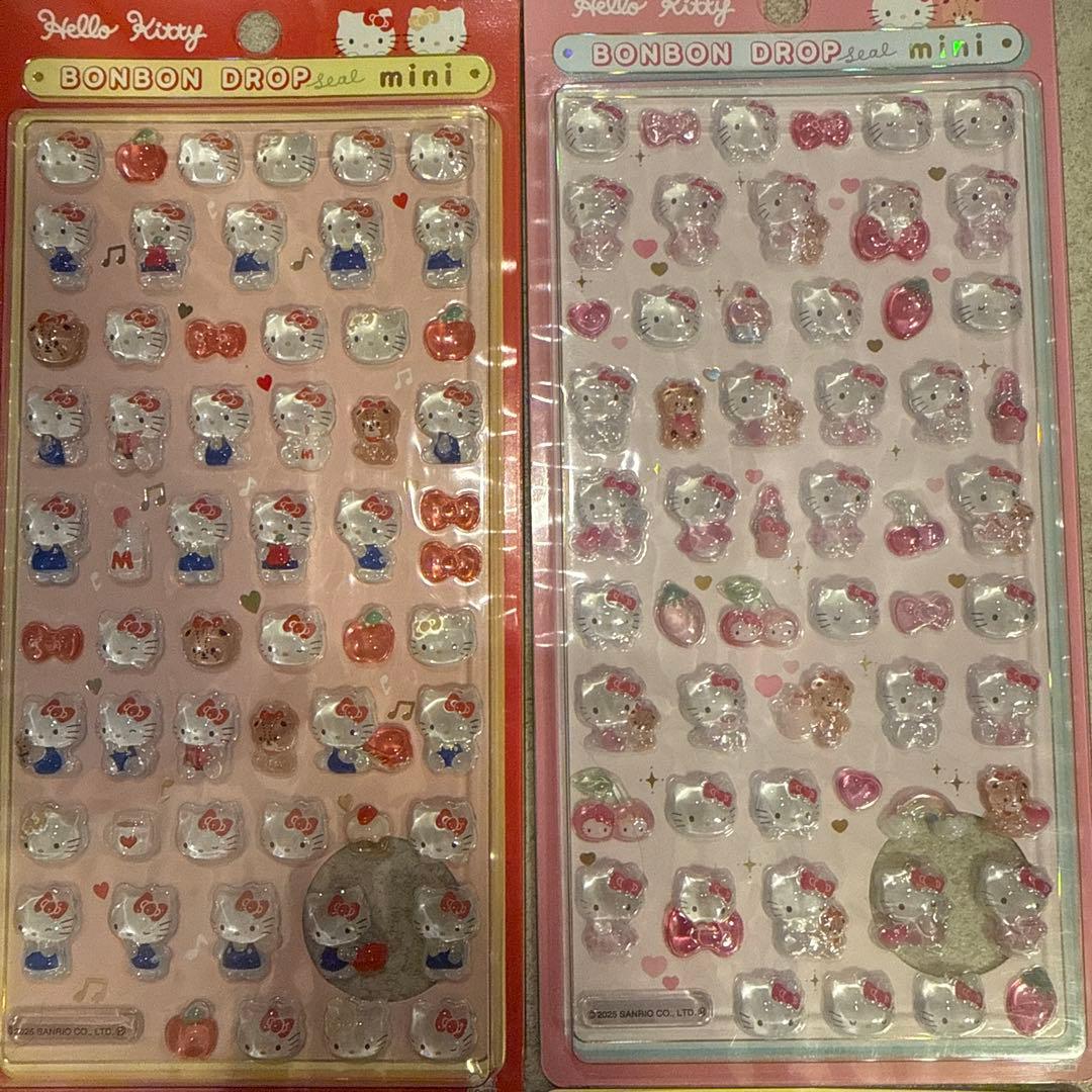 『正規品』たまごっちボンボンドロップシール　サンリオミニ全種　眼福12枚セット