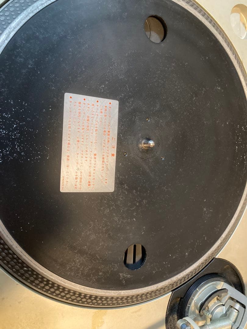 Technics SL-1200 ターンテーブル　mk２