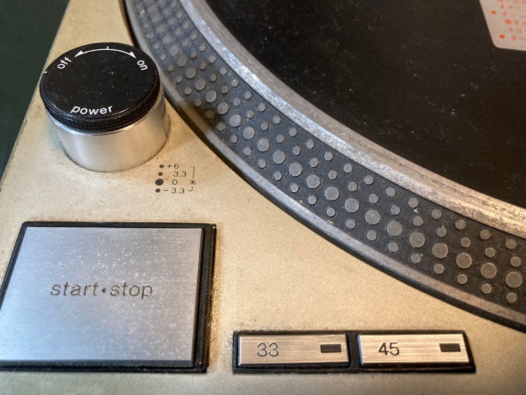 Technics SL-1200 ターンテーブル　mk２