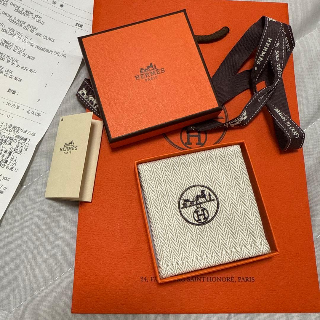 新品未使用エルメス　ブローチ　バッジ　シェーヌダンクル