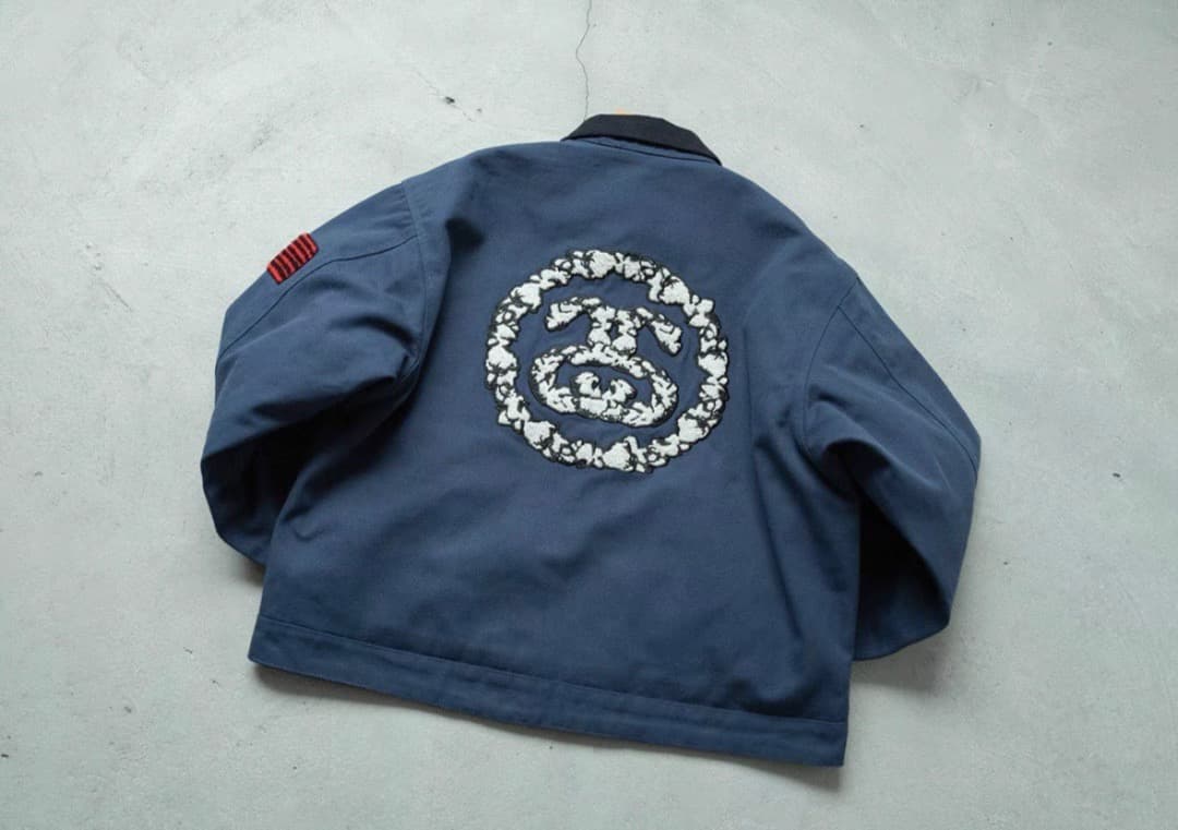 スケートボード Stussy x Denim Tears Canvas Jacket