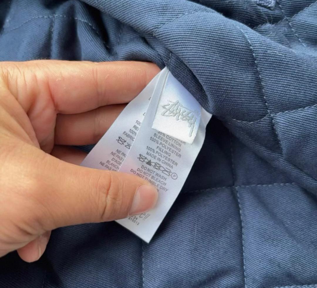 スケートボード Stussy x Denim Tears Canvas Jacket