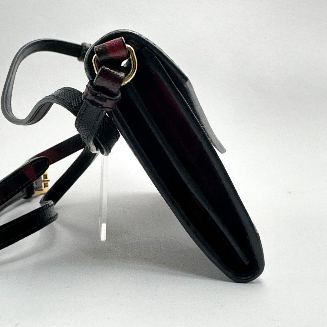 プラダサ フィアーノレザー ショルダー ウォレット 1559