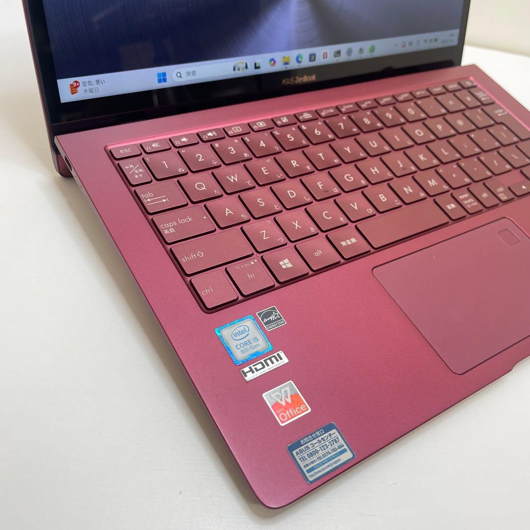 Windowsノート本体 #656 ASUS Zenbook UX391UA i5-8250U 8GB