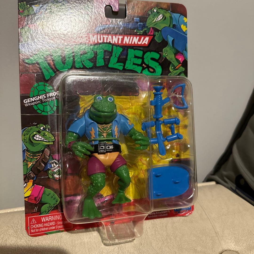 タートルズ genghis frog フィギュア プレイメイツ