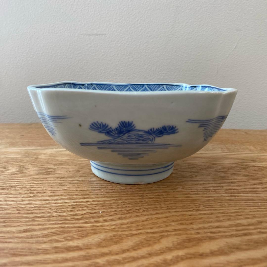 金魚絵図 四角鉢