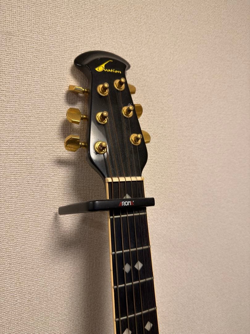 オベーション USA アコースティックギター ブラック