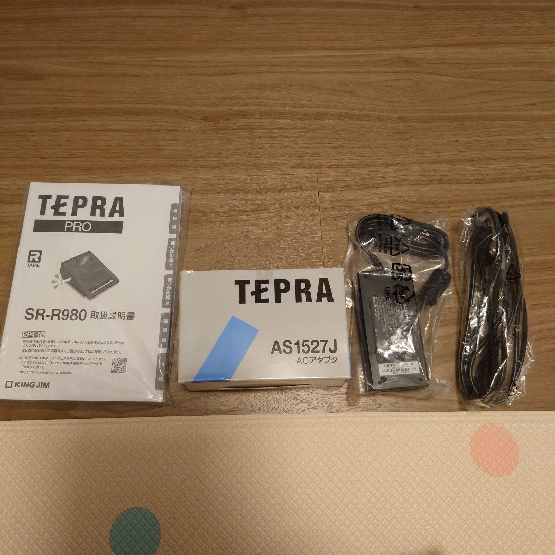 【未使用品】TEPRA SR-R980 ラベルプリンター