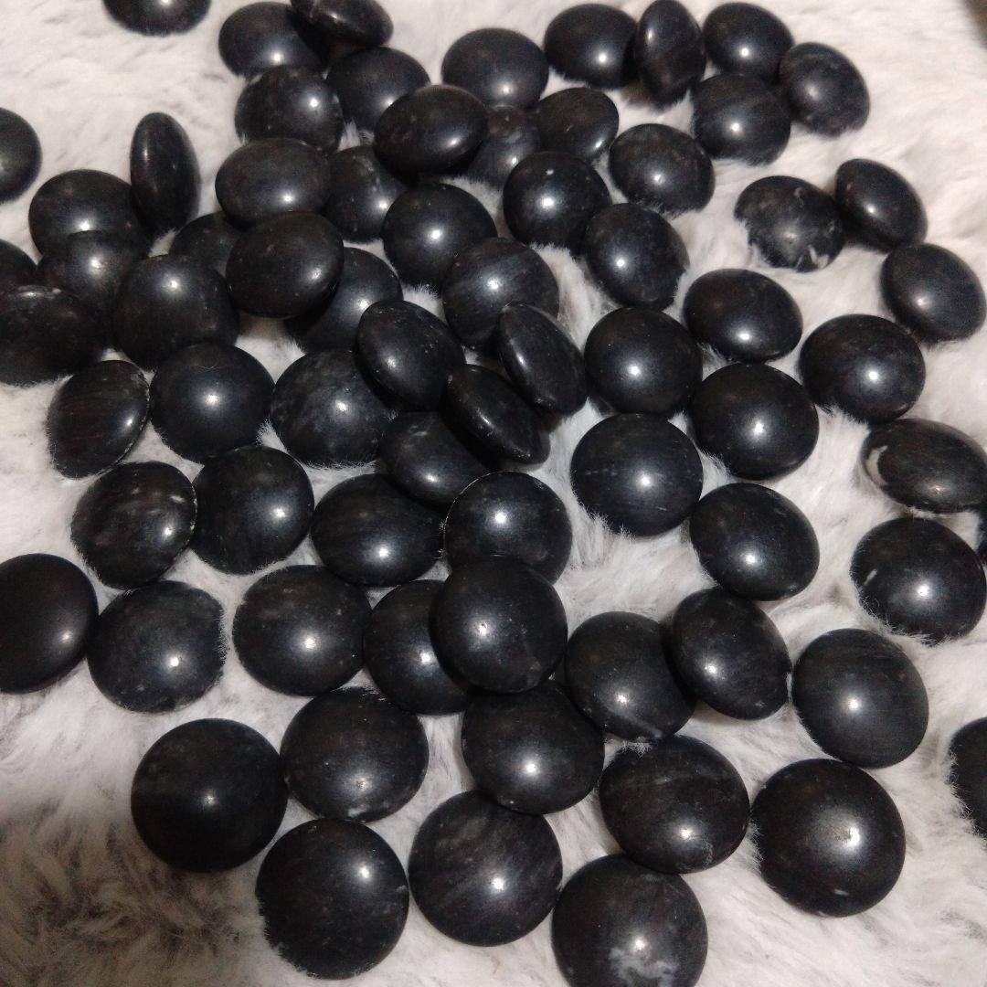 超希少【囲碁】大理石製　碁石セット　厚み10.3ミリ