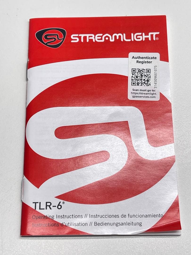 最終値下げ！STREAMLIGHT TLR-6 GLOCK 26/27/33