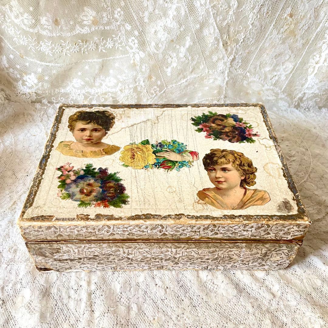 新春アンティーク福袋⑧紙もの9点　クロモス&ボックス&ポップアップカード&便箋