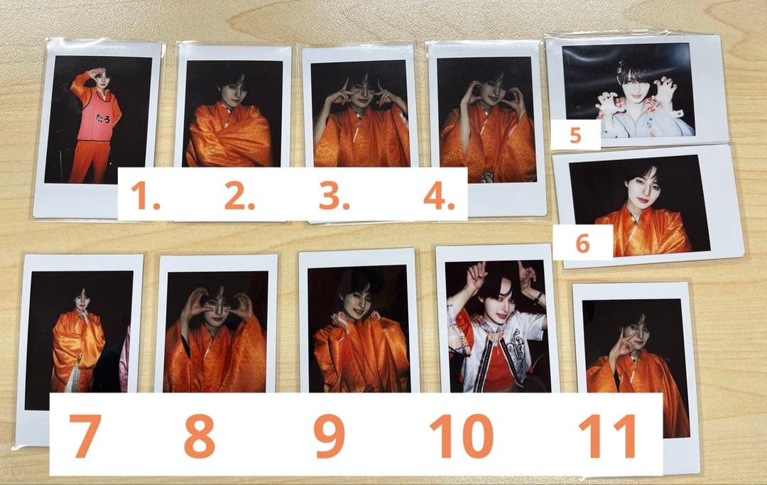 たろ らぶしっく ソロチェキ 11枚