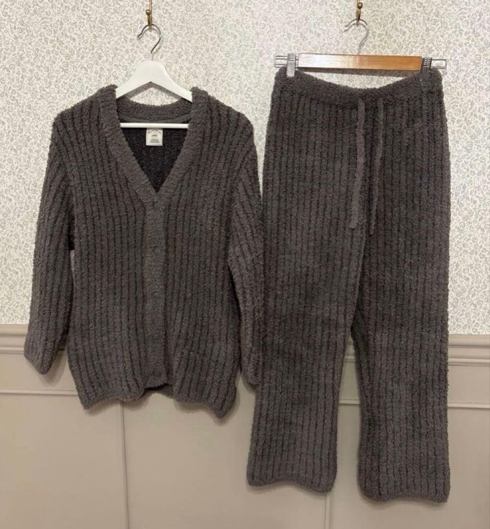 ジェラートピケ♡2025年福袋♡もこもこ上下セット グレー【新品未開封】