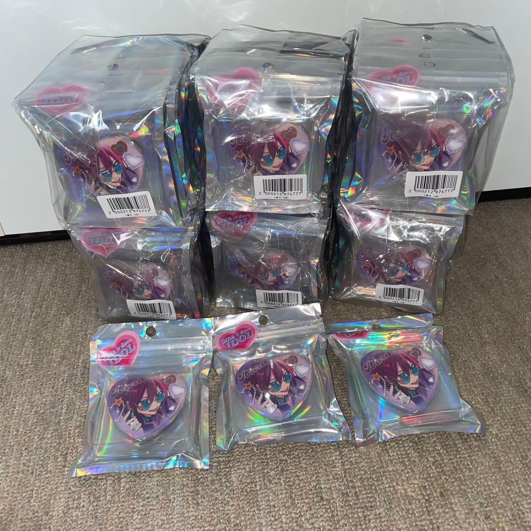 七種茨 ギラデコ GIRA☆デコアイドルシリーズ ハート 缶バッジ 63個