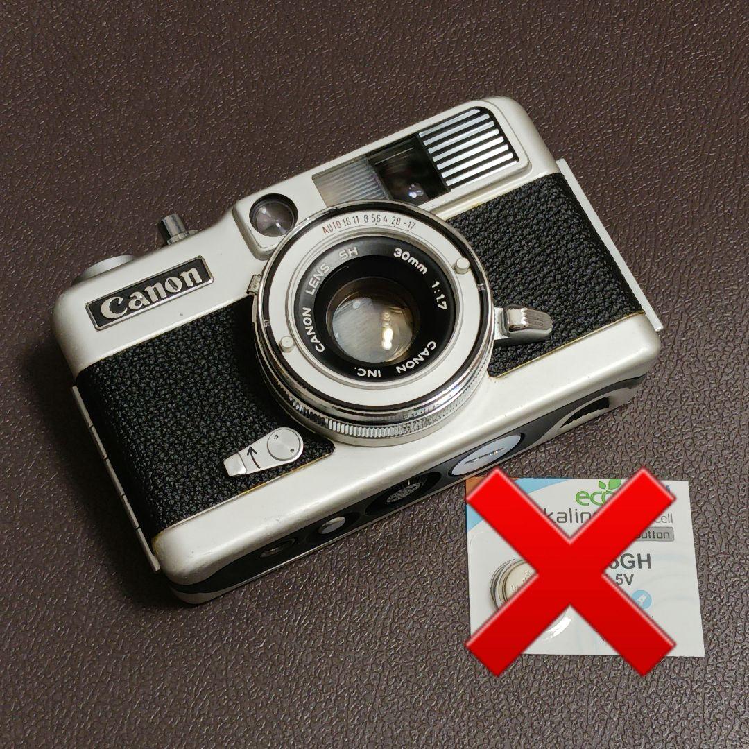 整備・実写済み(訳あり)⭐Canon Demi EE17⭐オリジナル好きな方に！