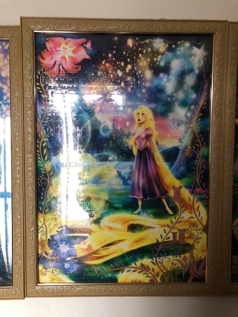 ディズニーパズル 完成品 ラプンツェル