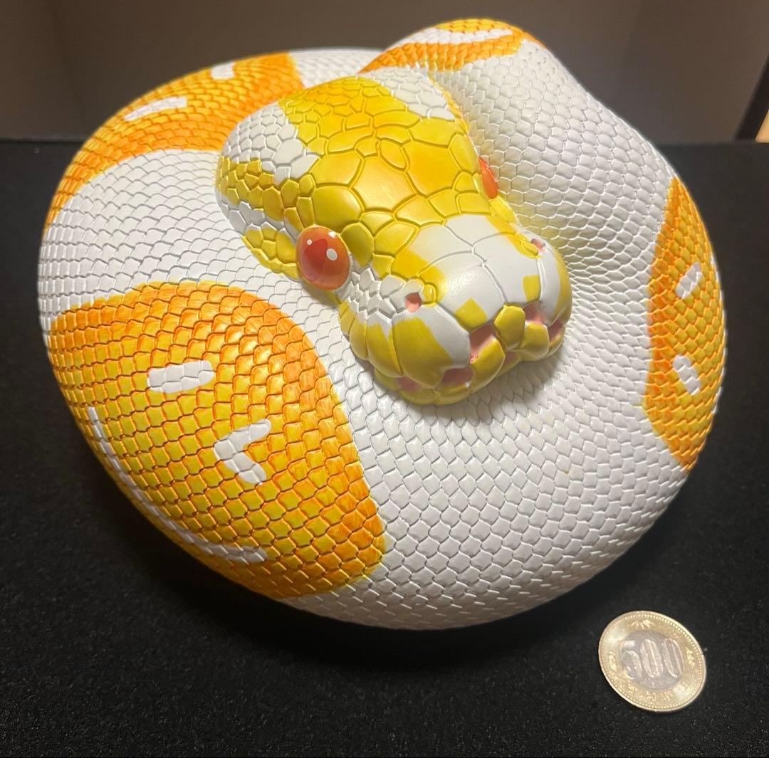 動物の惑星 plus 中国288体限定 ボールパイソン　アルビノ　パンプキン