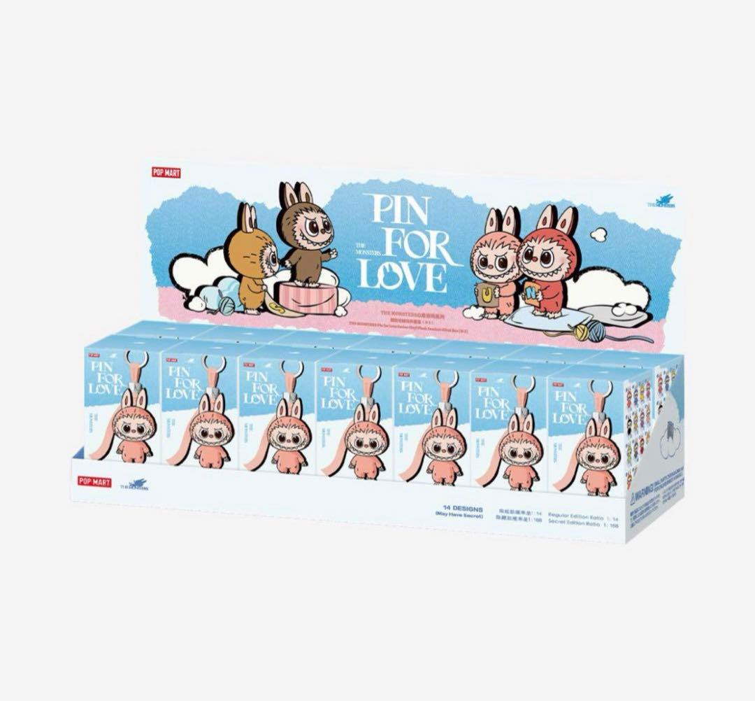 ポップマート ザ モンスターズ (ラブブ)ピン フォー ラブ シリーズ(N-Z)