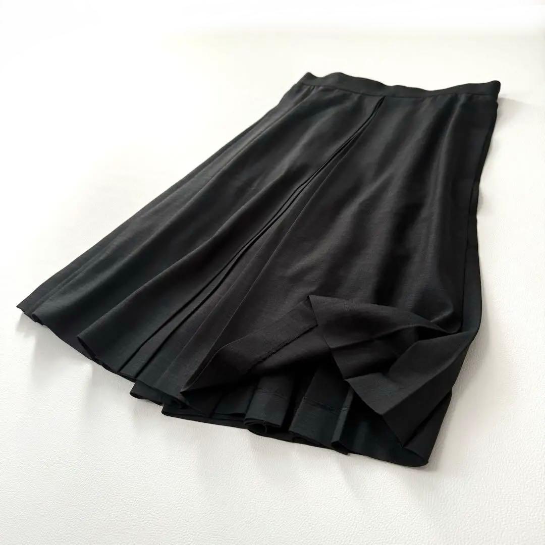 フォクシーニューヨーク　ワイドパンツ　プリーツスカート　ダークグレー　L