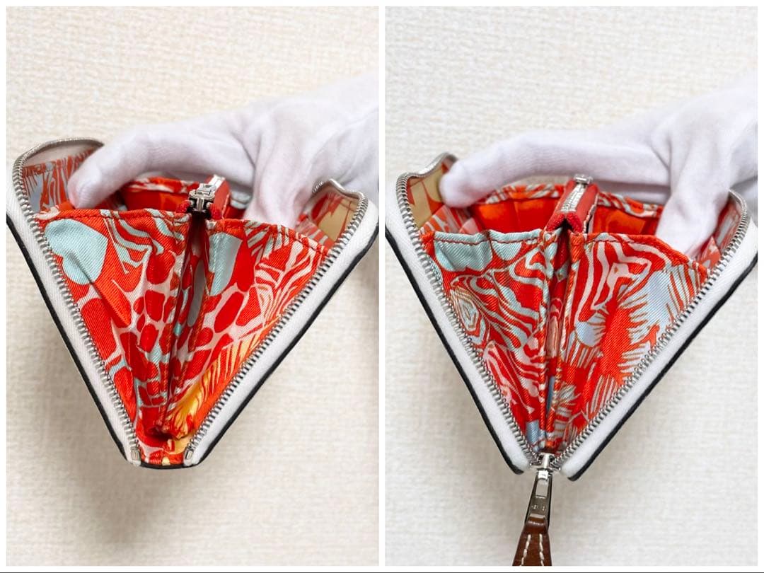 【早い者勝ち！】HERMES アザップ シルクインコンパクト ニューホワイト