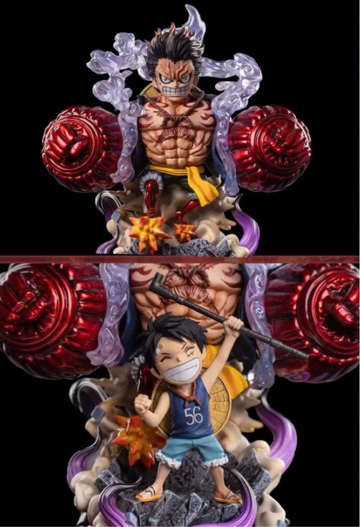 【新品】ワンピース ルフィ エース サボ 3体セットフィギュア ガレージキット