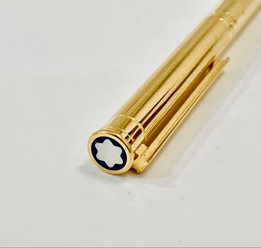 超美品◆モンブラン高級ボールペン ノブレスオブリージュ MONTBLANC金張り