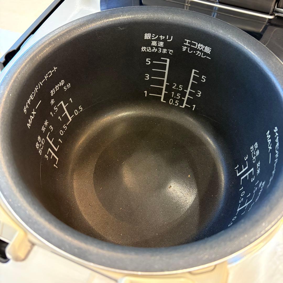 Panasonic可変圧力IHジャー炊飯器SR-MPW10E8 2020年製