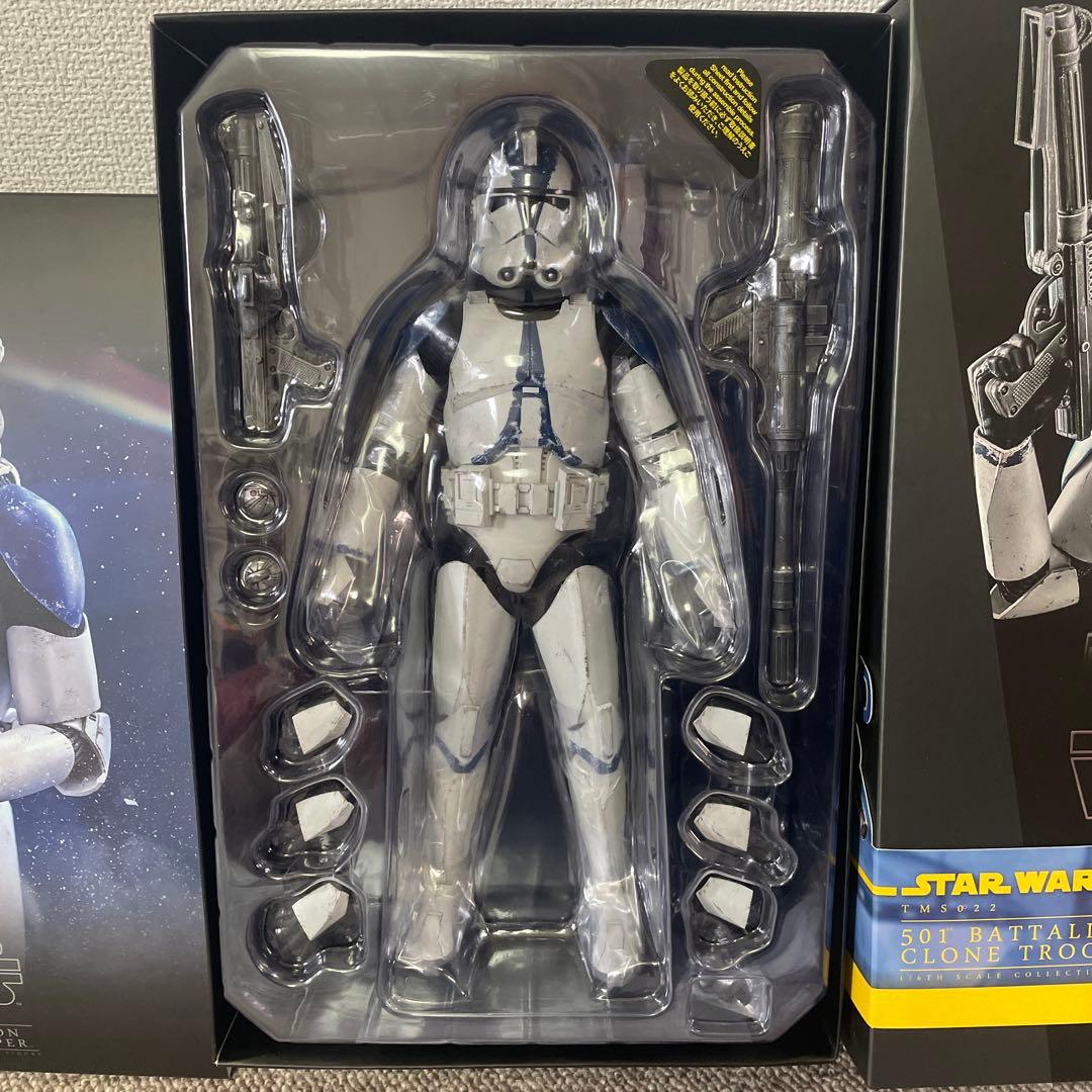 【未展示】 クローンウォーズ　クローントルーパー（第５０１大隊版）　ホットトイズ