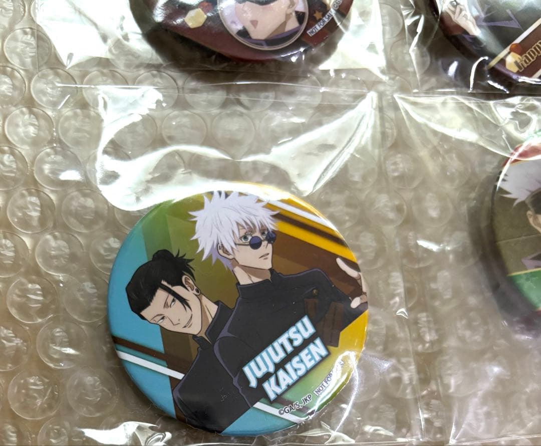 呪術廻戦　五条悟　缶バッジ　プリロール　限定　まとめ売り　6点　希少