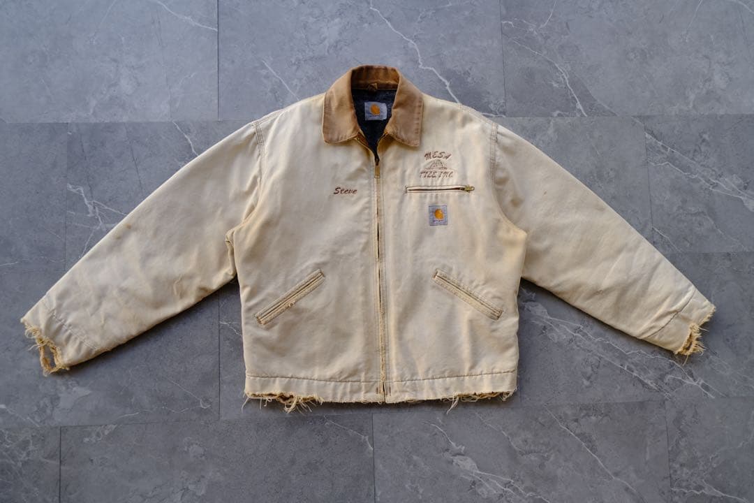 6BLJ M-L カーハート デトロイト ジャッケット J01 BRN