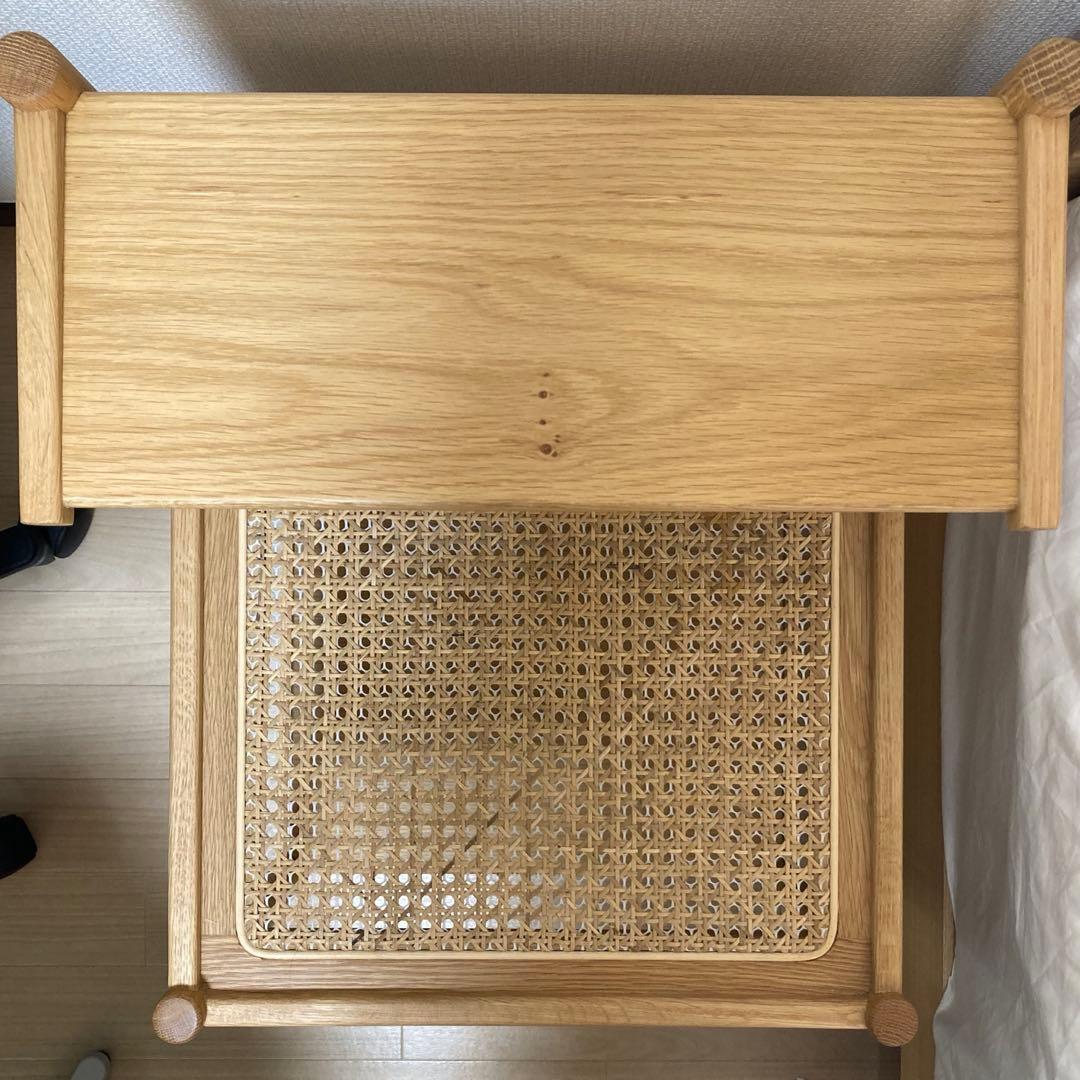 リセノ　Re:CENO ナイトテーブル RattanMix/NA