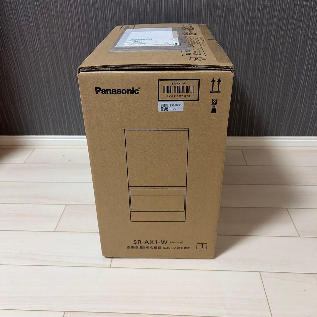 Panasonic 自動計量IH炊飯器 SR-AX1-W