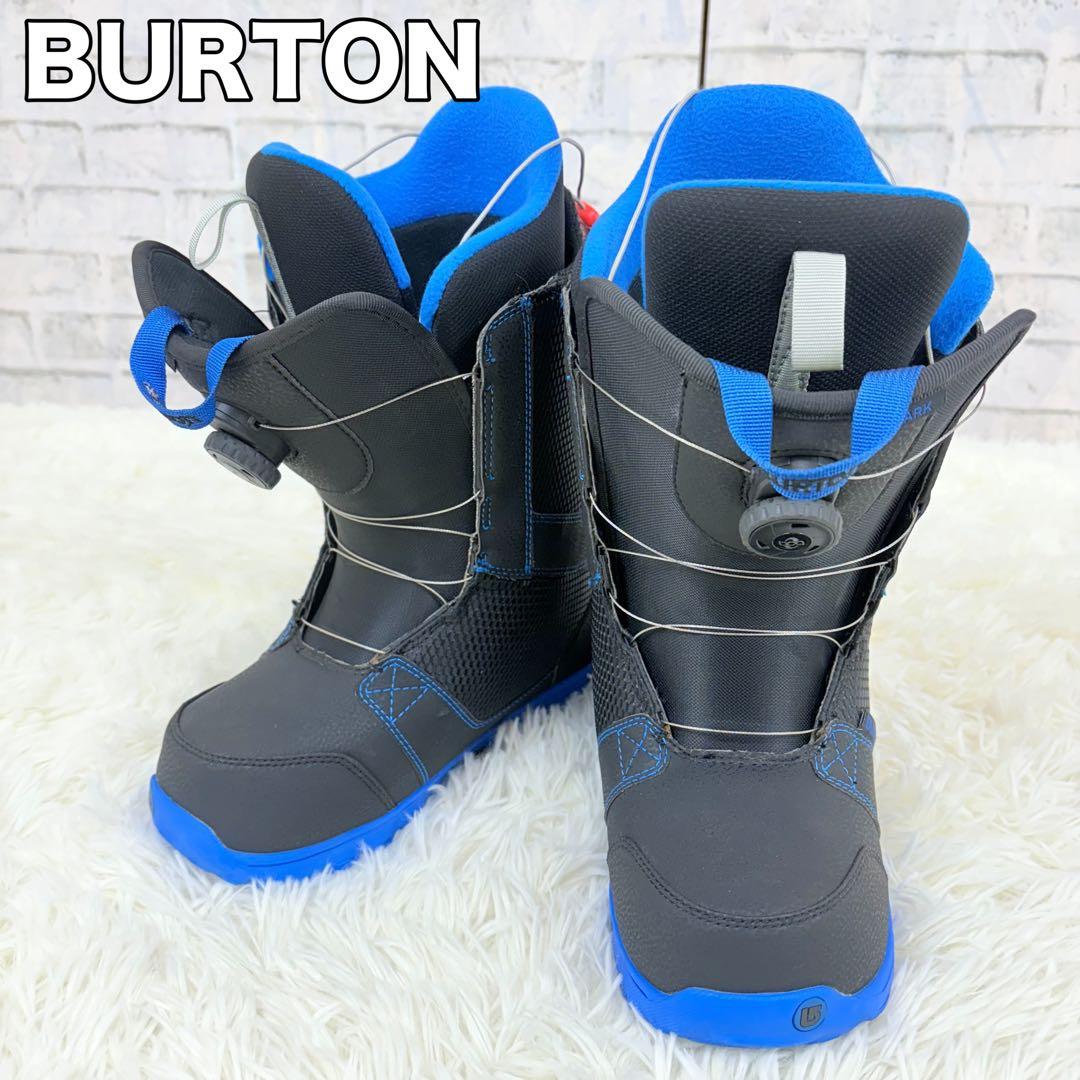 極美品 BURTON BOAスノーボードブーツ ブルー SHARK 26cm