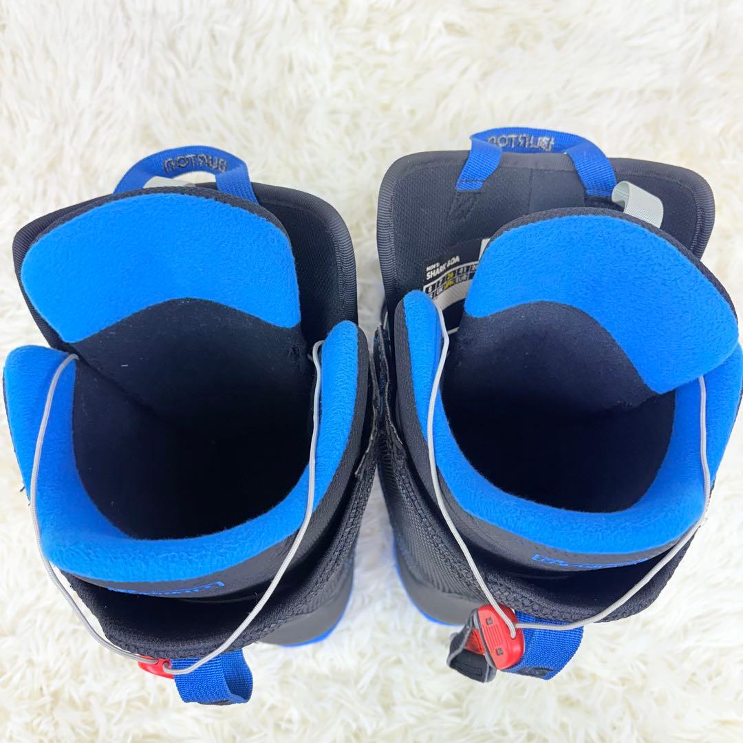 極美品 BURTON BOAスノーボードブーツ ブルー SHARK 26cm