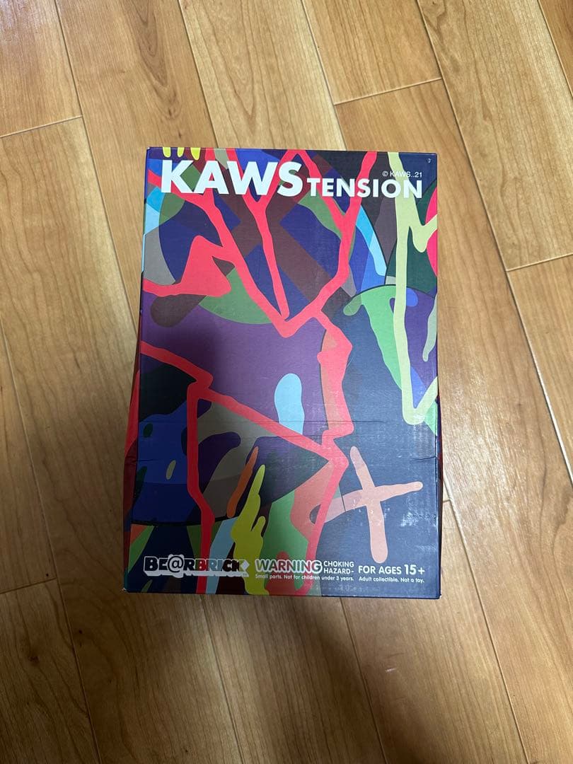 未開封 MEDICOM TOY BE@RBRICK KAWS 100% 400%