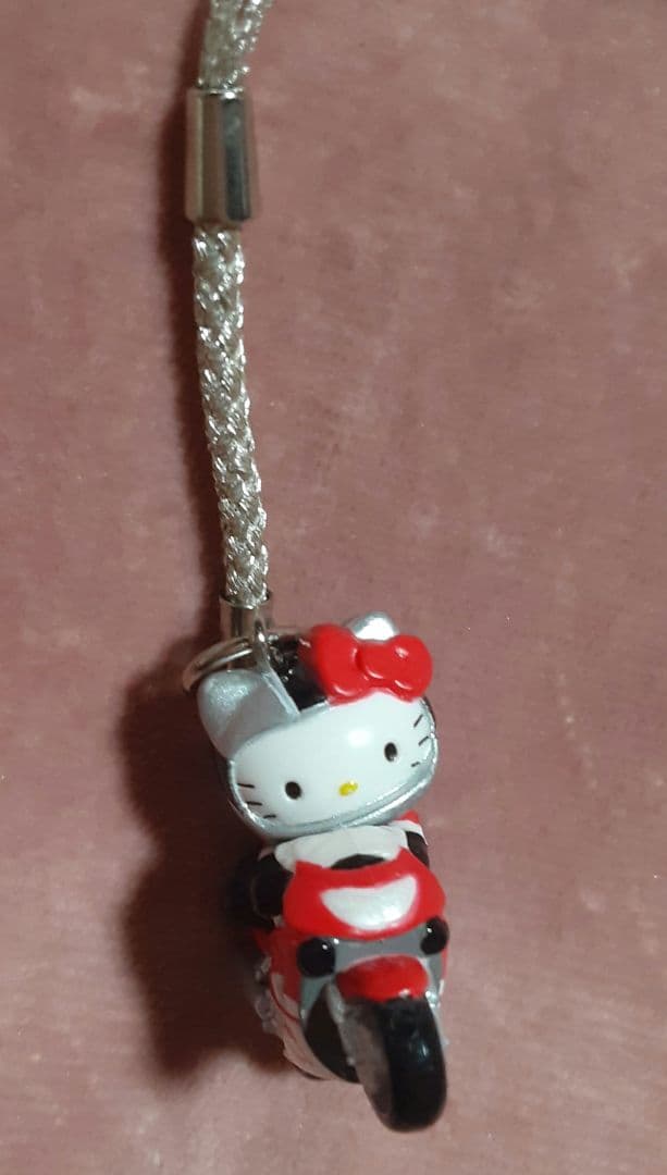 HELLO KITTY RACING TEAM 根付けストラップ