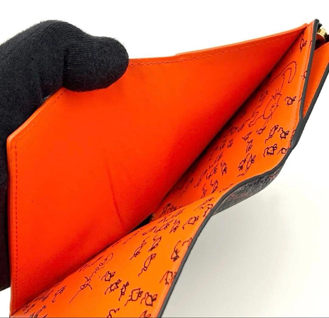 【希少！】 キャットグラム ポルトフォイユ ツイスト コンパクト 三つ折財布