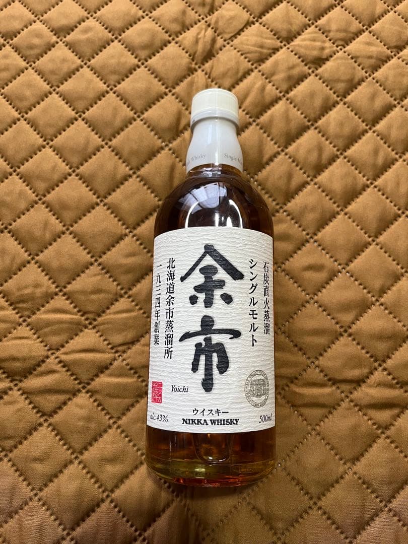 余市　旧ラベル　シングルモルト 500ml
