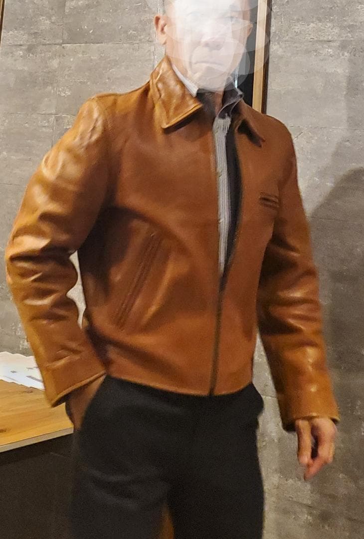 革ジャン　バイカー　シングル　ヴィンテージ