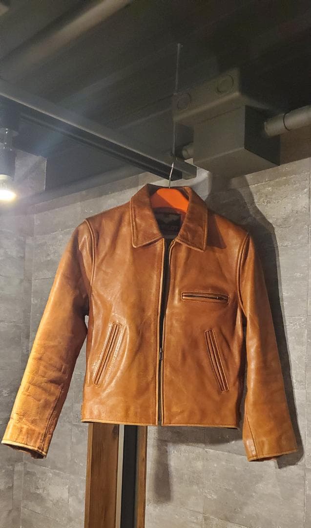 革ジャン　バイカー　シングル　ヴィンテージ