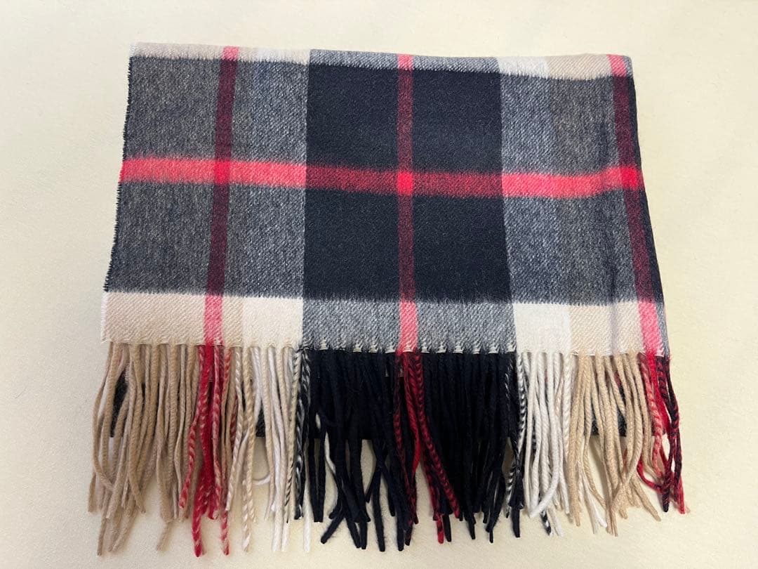 値下げ❣️【新品】HOUSE OF LOTUSカシミヤ大判ストールマフラー