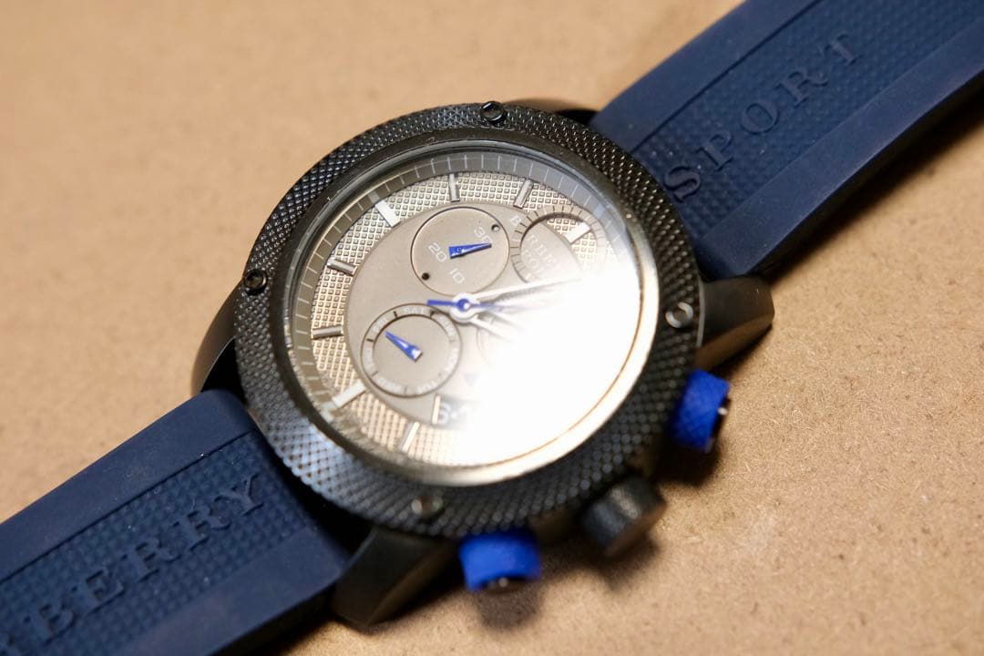 (はまねんさん専用) BURBERRY SPORTS クロノグラフ 腕時計