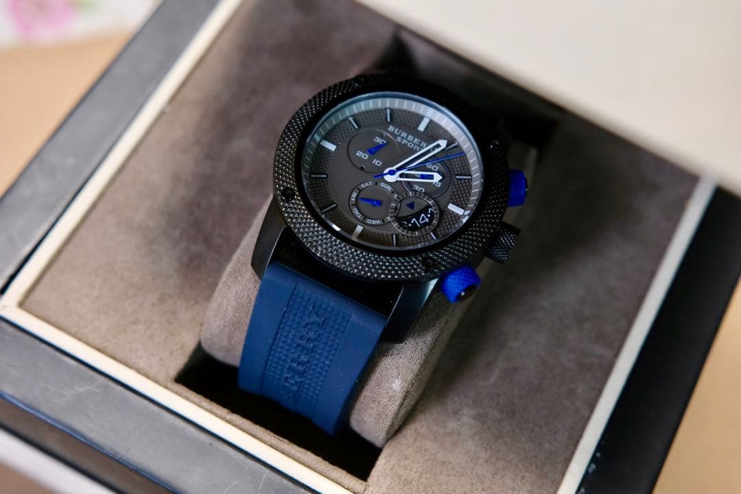 (はまねんさん専用) BURBERRY SPORTS クロノグラフ 腕時計