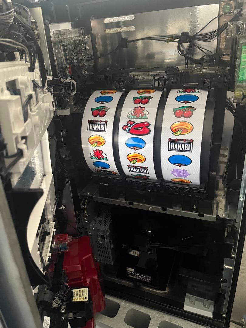 【スロット実機】新ハナビ（HANABI）　ドアキー、設定変更キー付き