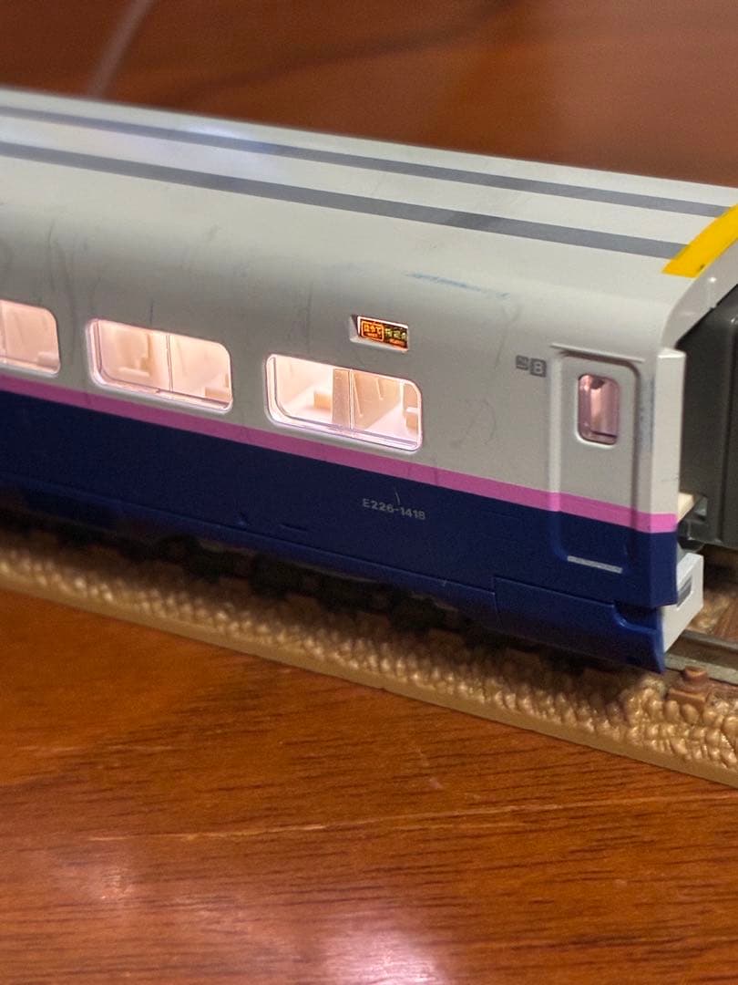 JRE2系東北新幹線10両　kato ライト室内灯点灯動力動作確認済