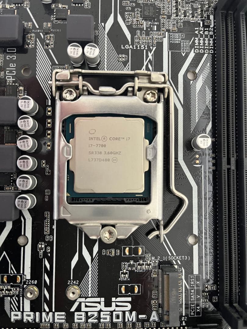 I7-7700 +B250M-Aマザーボード
