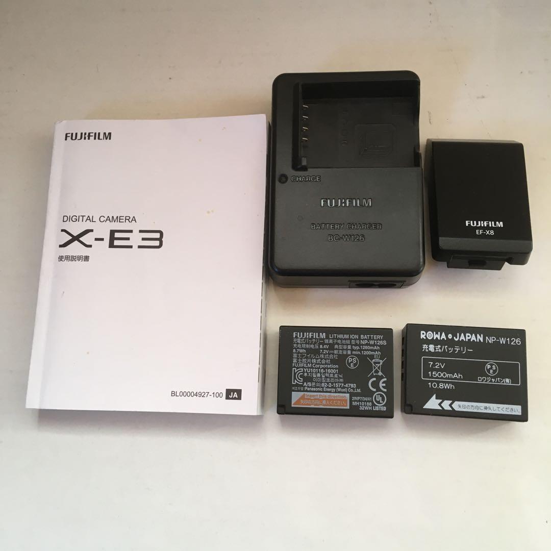 〜11/3価格　FUJIFILM X-E3 シルバーボディ