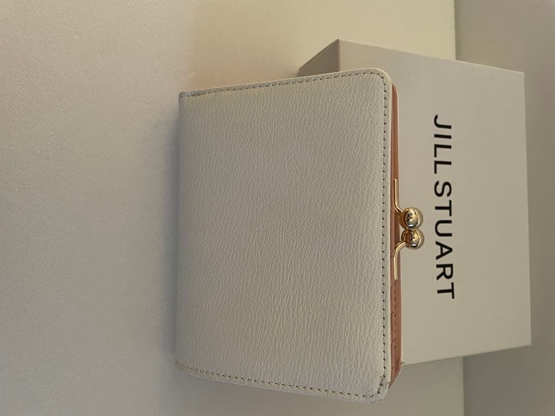 JILL STUART 二つ折り財布 ホワイト