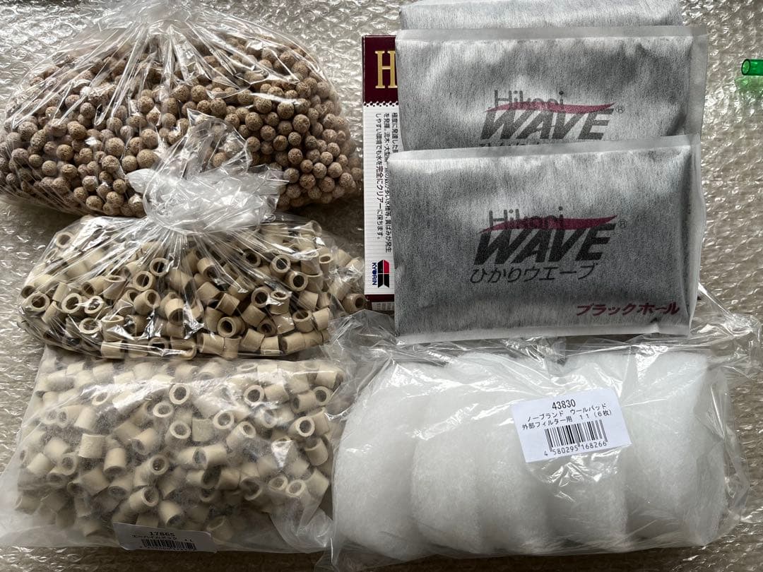 エーハイム2211&サブフィルターろ材活性炭付