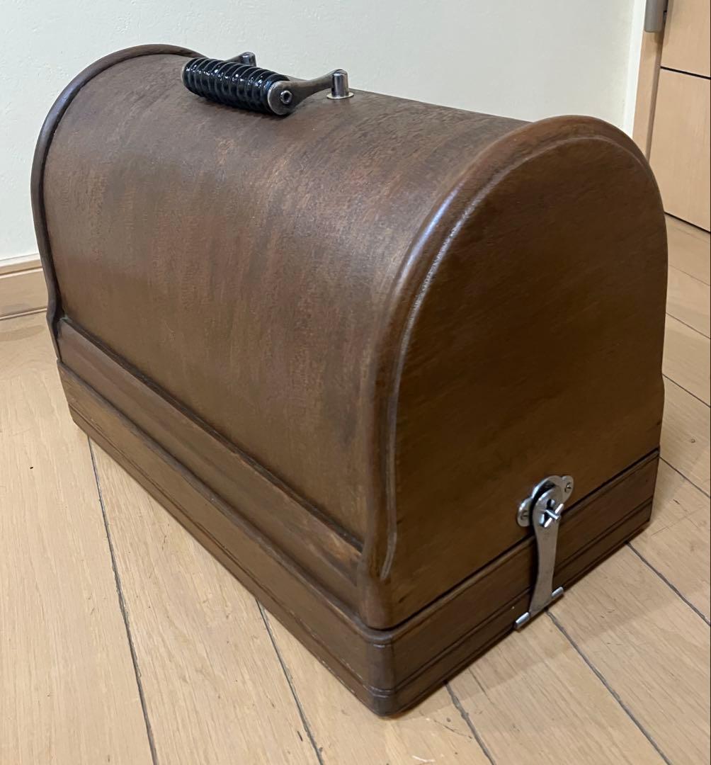 LEADチェーンステッチ・ミシン★整備・調整機★実働単環ミシン★昭和レトロ・骨董